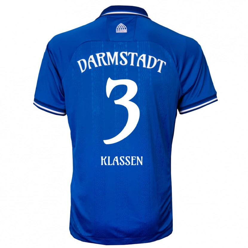 Danxen Kinder Leon Klassen #3 Blau Weiß Heimtrikot Trikot 2025/26 T-Shirt Schweiz