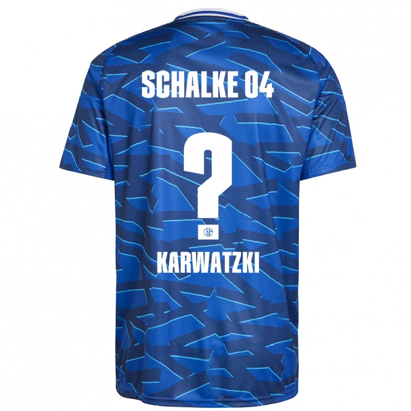 Danxen Kinder Lucy Karwatzki #0 Königsblau Weiß Heimtrikot Trikot 2025/26 T-Shirt Schweiz