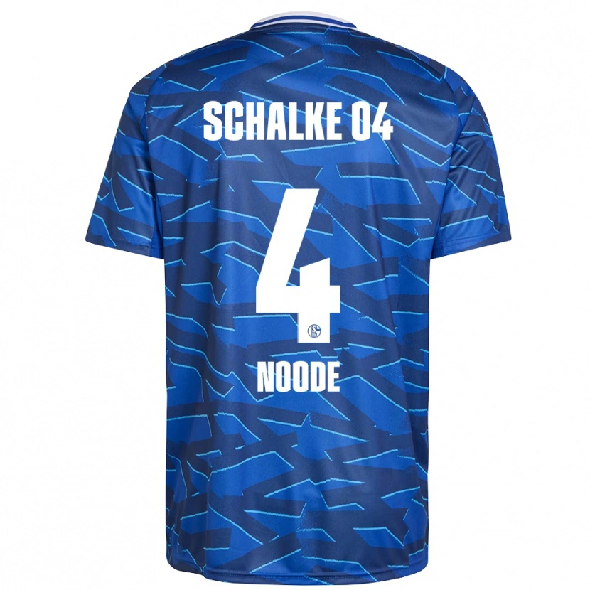 Danxen Kinder Steve Noode #4 Königsblau Weiß Heimtrikot Trikot 2025/26 T-Shirt Schweiz