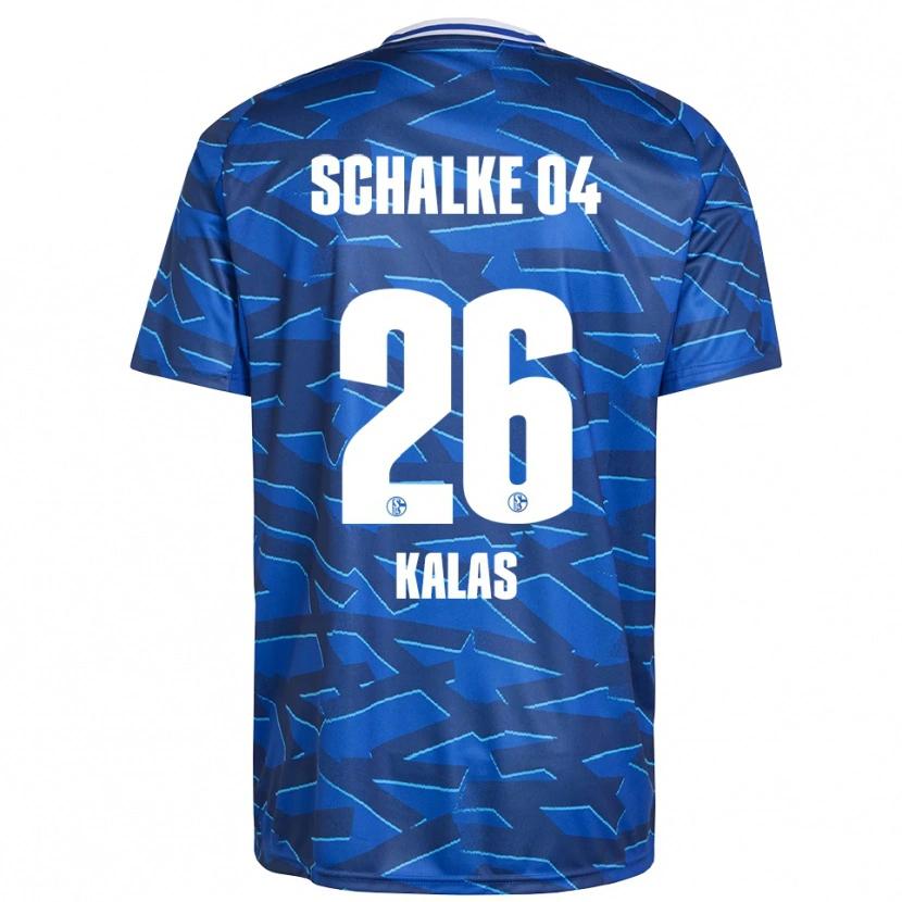 Danxen Kinder Tomas Kalas #26 Königsblau Weiß Heimtrikot Trikot 2025/26 T-Shirt Schweiz