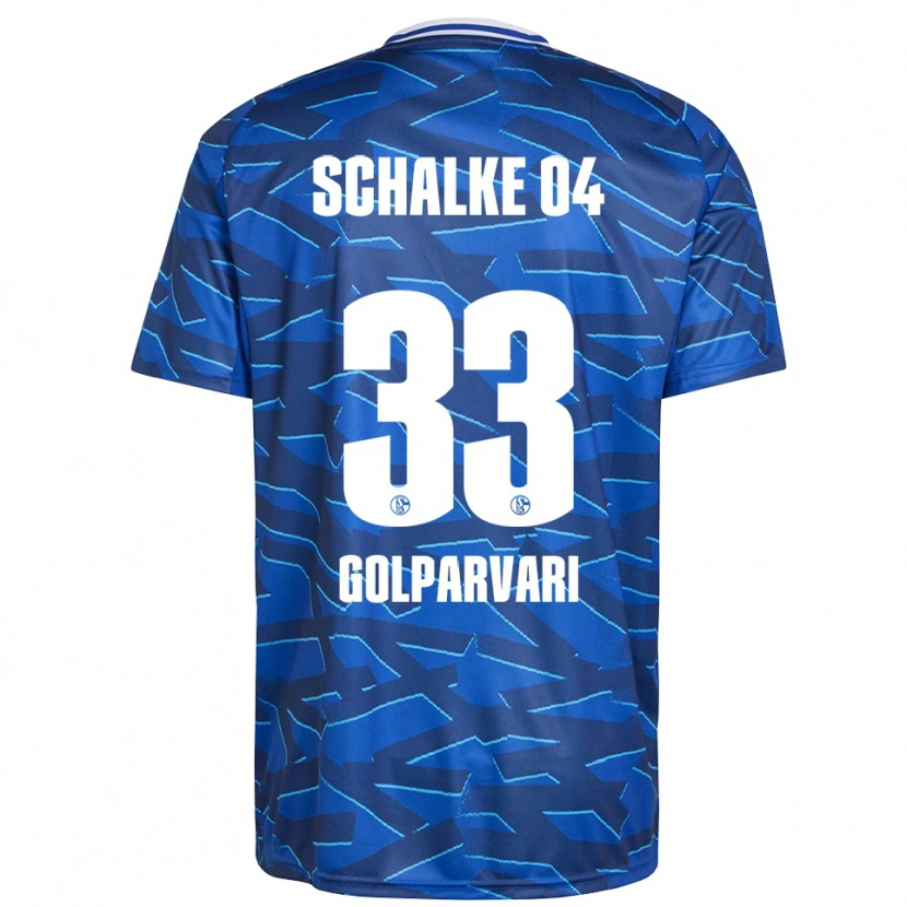 Danxen Kinder Tara Golparvari #33 Königsblau Weiß Heimtrikot Trikot 2025/26 T-Shirt Schweiz