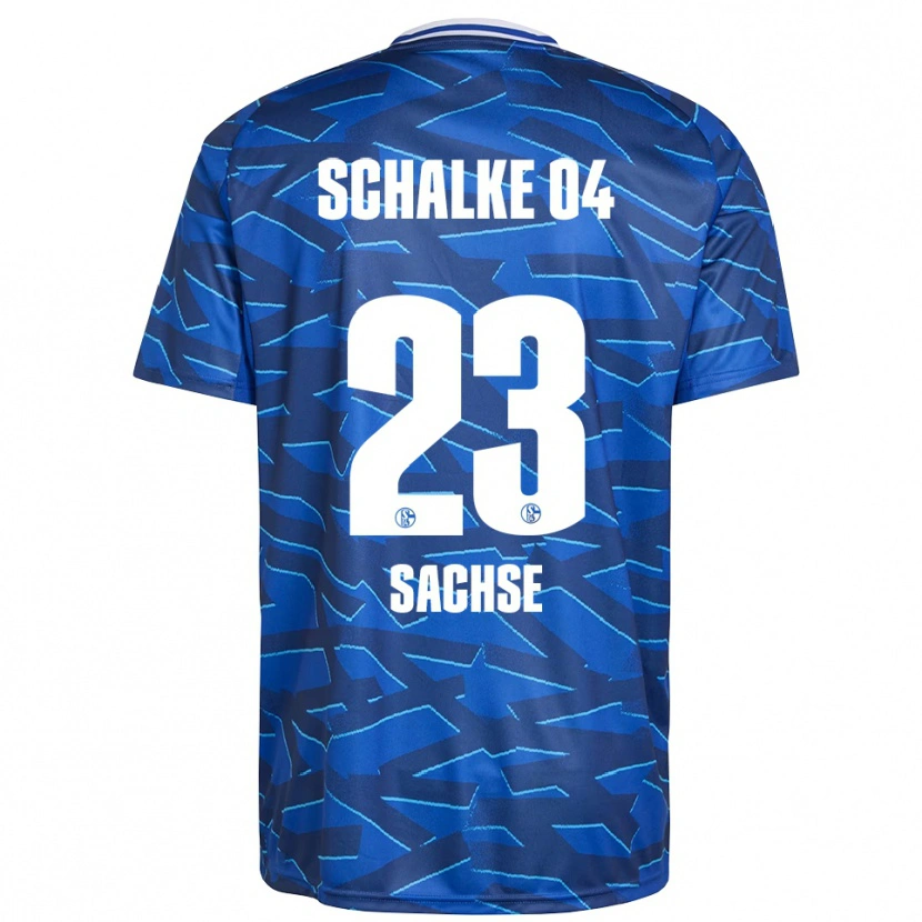Danxen Kinder Jakob Sachse #23 Königsblau Weiß Heimtrikot Trikot 2025/26 T-Shirt Schweiz
