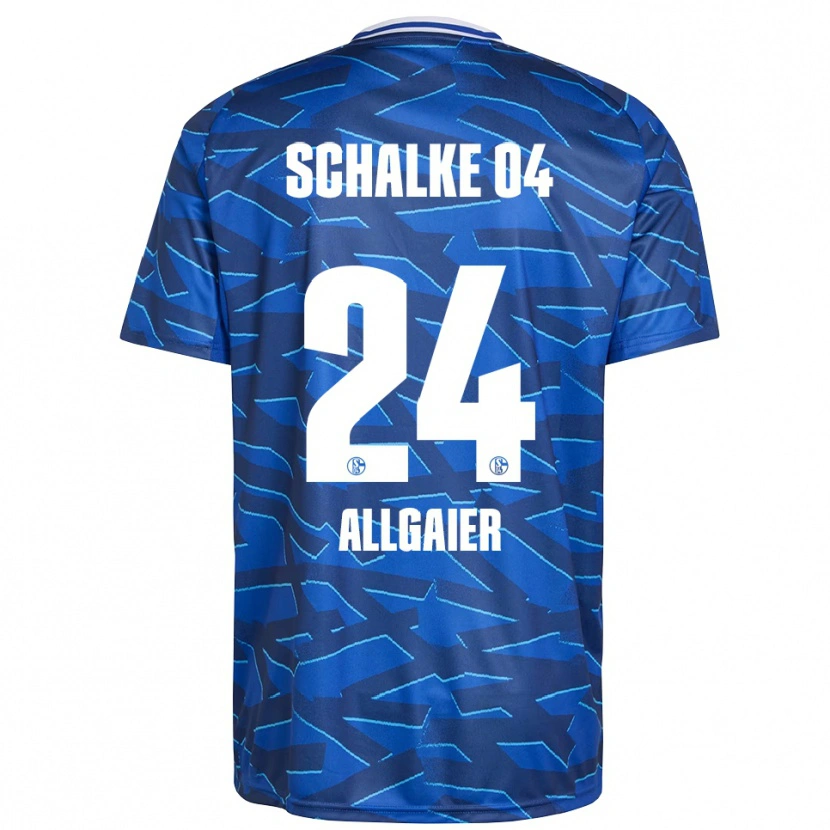 Danxen Kinder Felix Allgaier #24 Königsblau Weiß Heimtrikot Trikot 2025/26 T-Shirt Schweiz