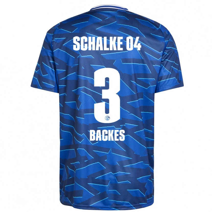 Danxen Kinder Diego Backes-Klimek #3 Königsblau Weiß Heimtrikot Trikot 2025/26 T-Shirt Schweiz