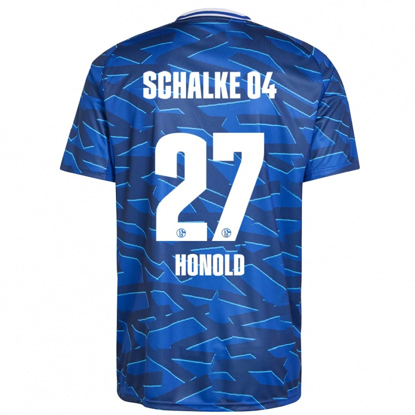 Danxen Kinder Alina Honold #27 Königsblau Weiß Heimtrikot Trikot 2025/26 T-Shirt Schweiz
