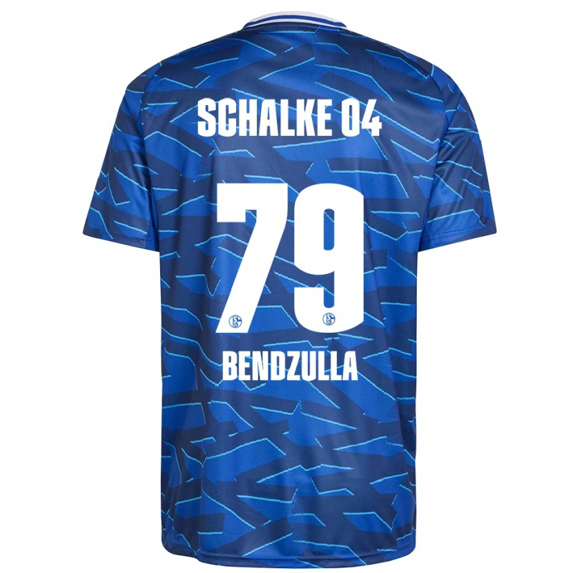 Danxen Kinder Leonie Bendzulla #79 Königsblau Weiß Heimtrikot Trikot 2025/26 T-Shirt Schweiz