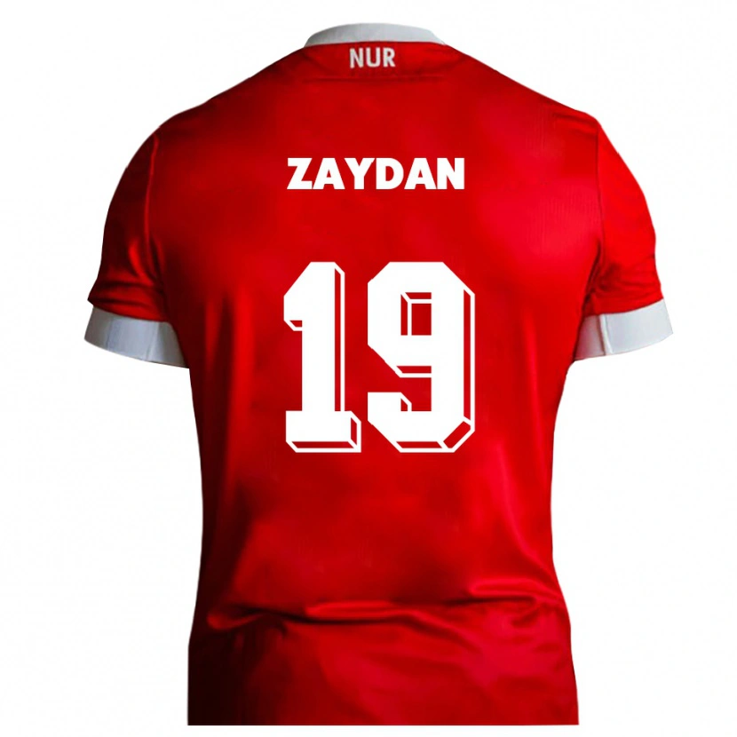 Danxen Kinder Jannis Zaydan #19 Rot Weiß Heimtrikot Trikot 2025/26 T-Shirt Schweiz