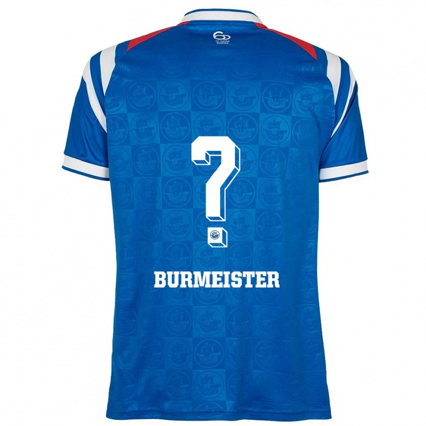 Danxen Kinder Fiete Burmeister #0 Blau Weiß Rot Heimtrikot Trikot 2025/26 T-Shirt Schweiz