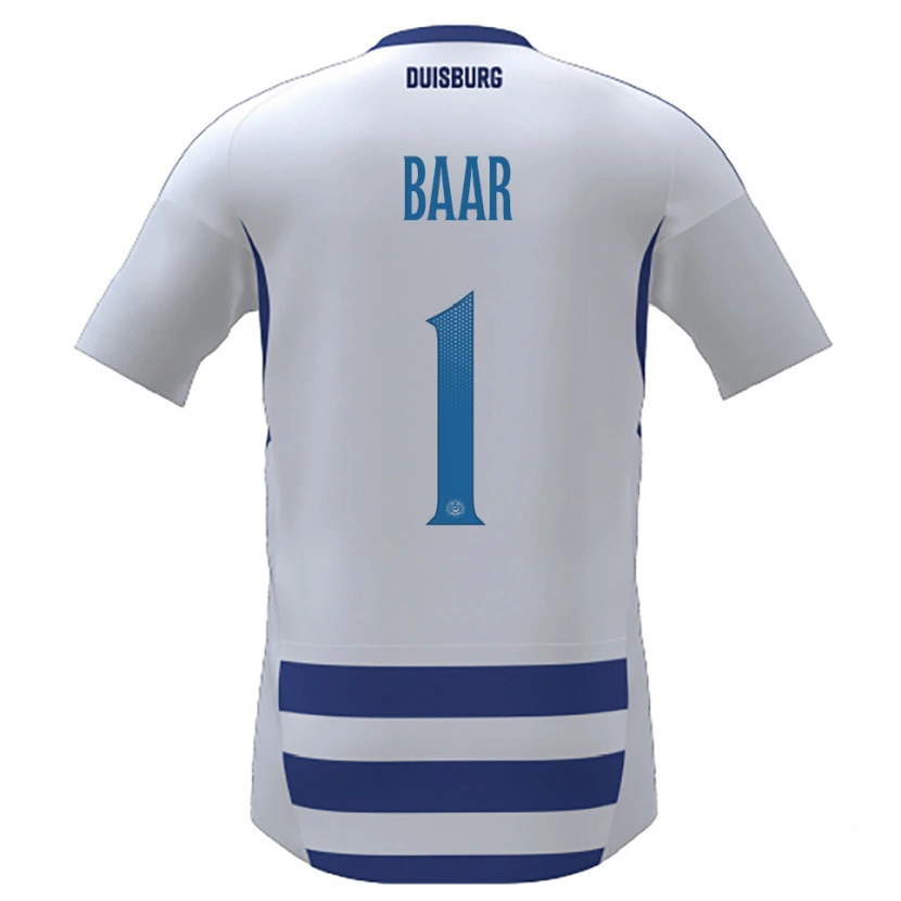 Danxen Kinder Alina Baar #1 Weiß Blau Heimtrikot Trikot 2025/26 T-Shirt Schweiz