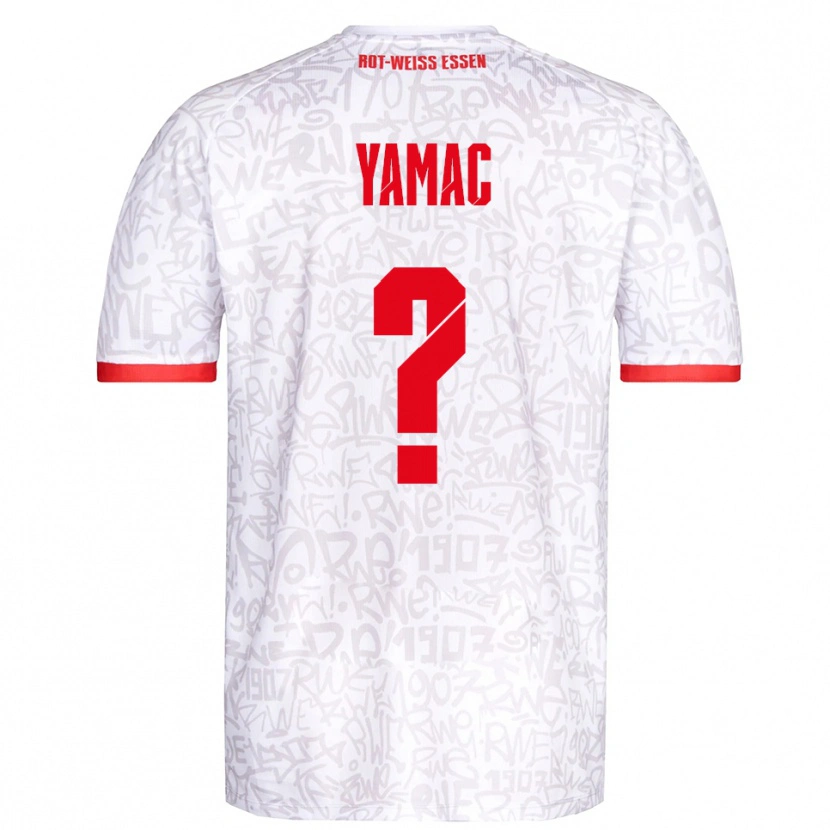 Danxen Kinder Ensar Yamac #0 Weiß Rot Heimtrikot Trikot 2025/26 T-Shirt Schweiz