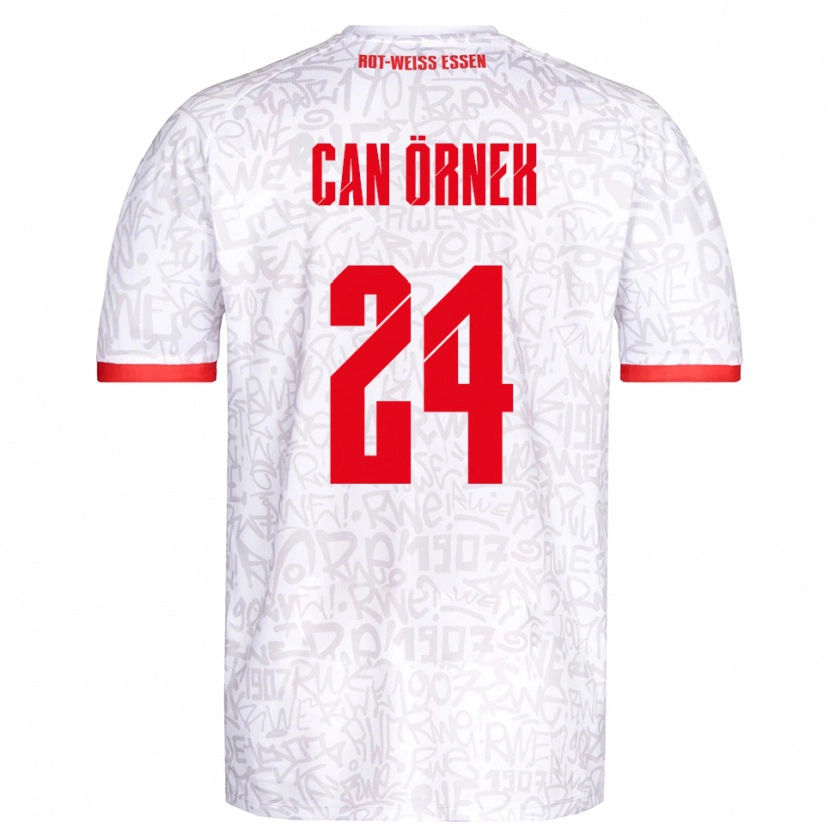Danxen Kinder Eray Can Örnek #24 Weiß Rot Heimtrikot Trikot 2025/26 T-Shirt Schweiz