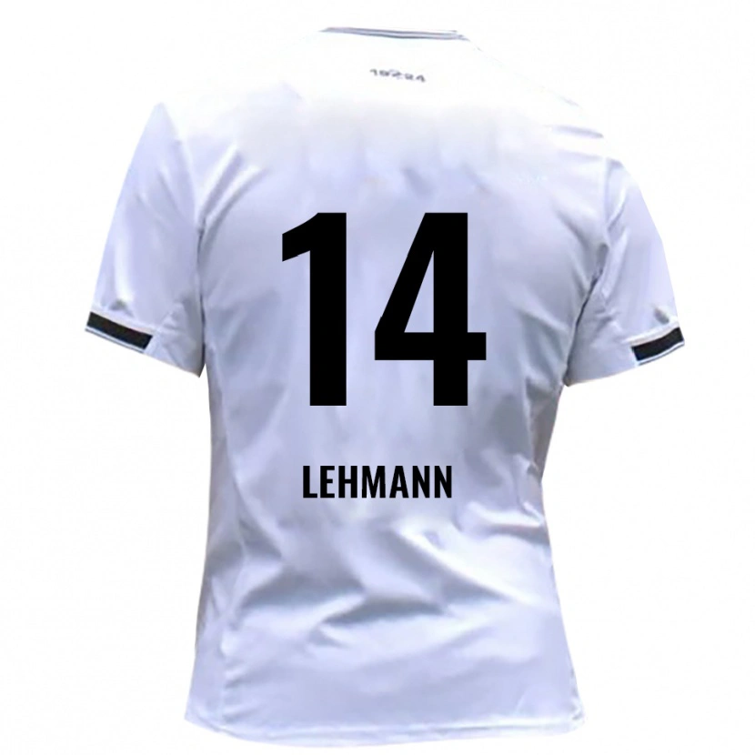 Danxen Kinder Paul Lehmann #14 Weiß Rot Heimtrikot Trikot 2025/26 T-Shirt Schweiz