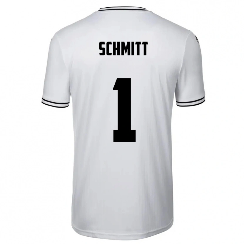 Danxen Kinder Max Schmitt #1 Weiß Schwarz Heimtrikot Trikot 2025/26 T-Shirt Schweiz