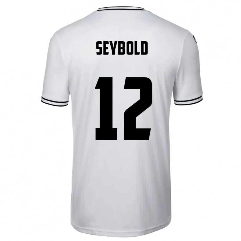 Danxen Kinder Marvin Seybold #12 Weiß Schwarz Heimtrikot Trikot 2025/26 T-Shirt Schweiz