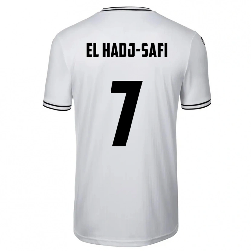 Danxen Kinder Iljas El Hadj-Safi #7 Weiß Schwarz Heimtrikot Trikot 2025/26 T-Shirt Schweiz