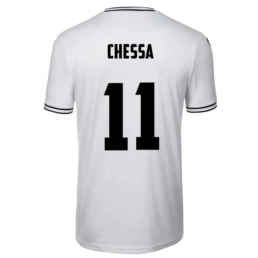 Danxen Kinder Dennis Chessa #11 Weiß Schwarz Heimtrikot Trikot 2025/26 T-Shirt Schweiz