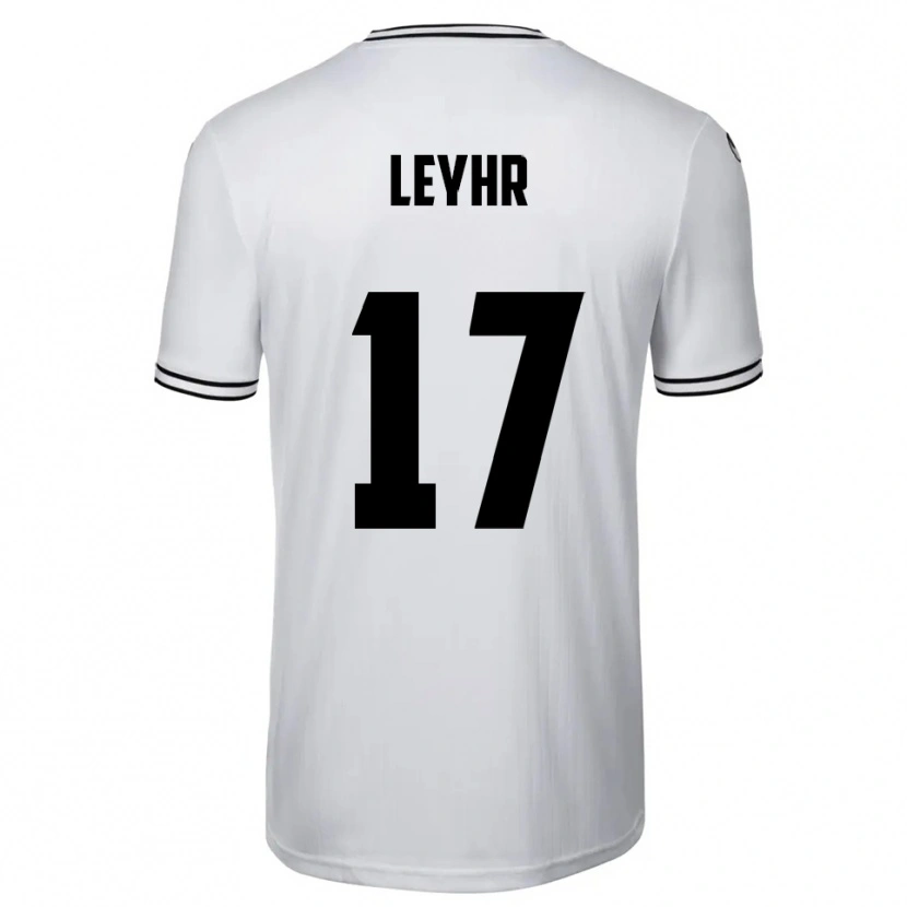Danxen Kinder Tobias Leyhr #17 Weiß Schwarz Heimtrikot Trikot 2025/26 T-Shirt Schweiz