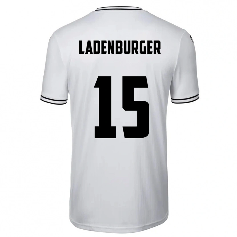 Danxen Kinder Linus Ladenburger #15 Weiß Schwarz Heimtrikot Trikot 2025/26 T-Shirt Schweiz