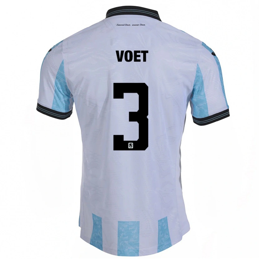 Danxen Kinder Siemen Voet #3 Weiß Himmelblau Heimtrikot Trikot 2025/26 T-Shirt Schweiz