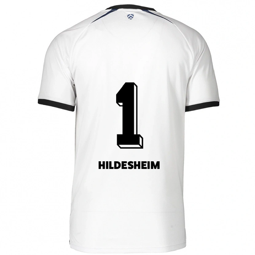 Danxen Kinder Philip Hildesheim #1 Weiß Schwarz Auswärtstrikot Trikot 2025/26 T-Shirt Schweiz