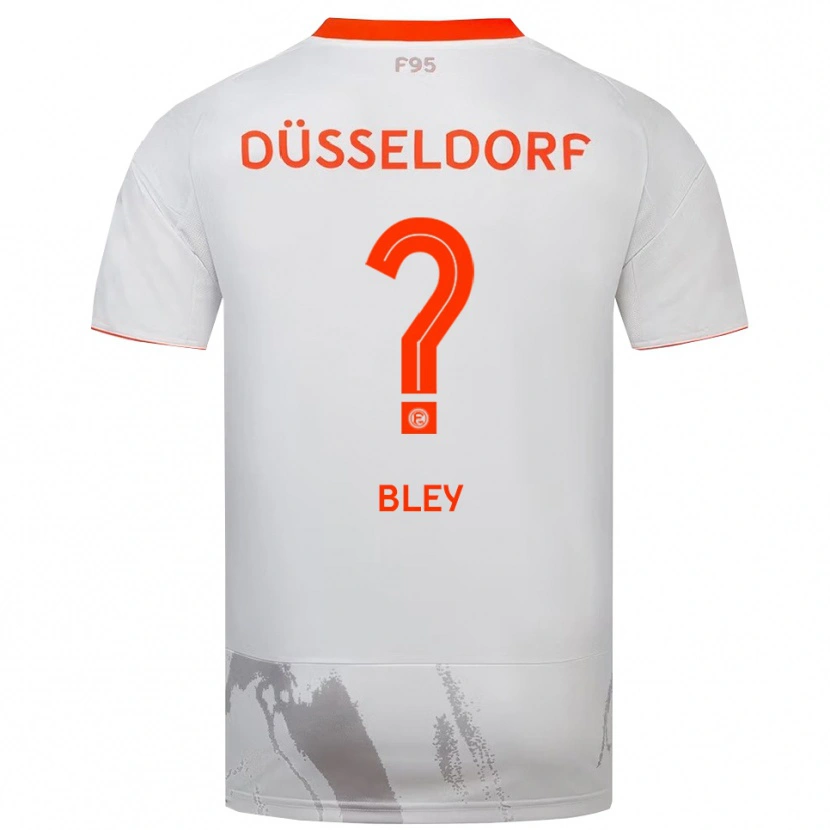 Danxen Kinder Melissa Bley #0 Weiß Orange Auswärtstrikot Trikot 2025/26 T-Shirt Schweiz