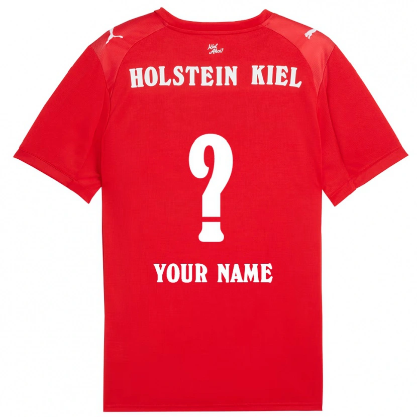 Danxen Kinder Ihren Namen #0 Rot Blau Auswärtstrikot Trikot 2025/26 T-Shirt Schweiz