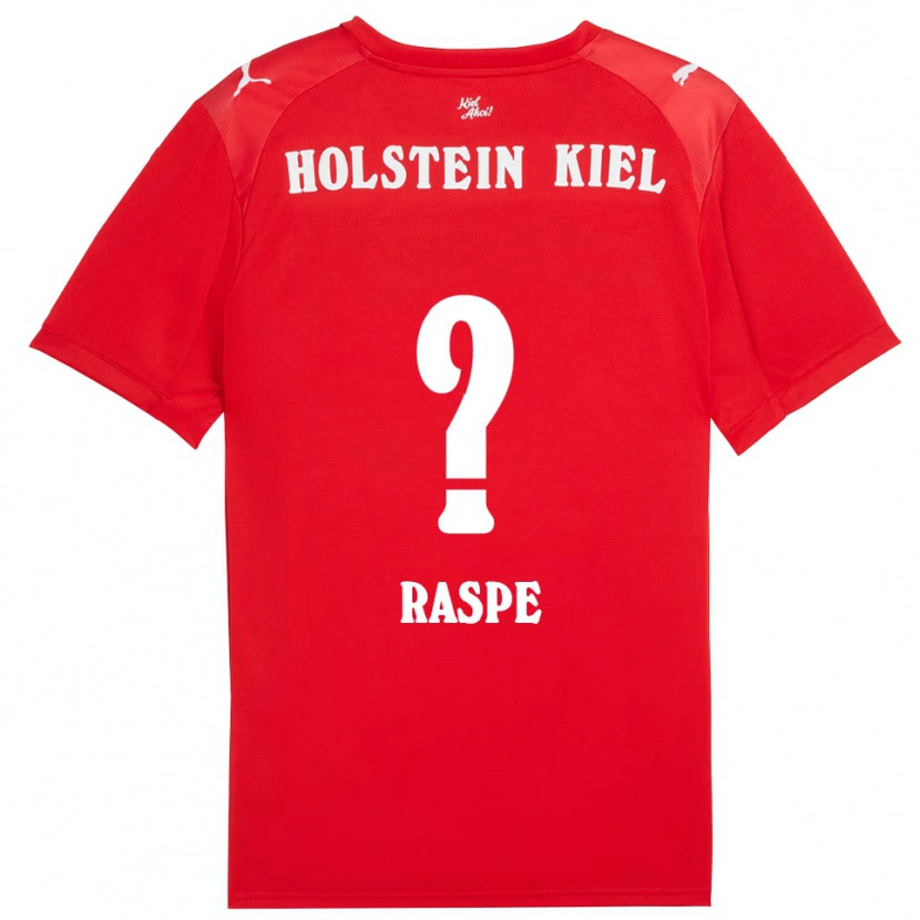 Danxen Kinder Maximilian Raspe #0 Rot Blau Auswärtstrikot Trikot 2025/26 T-Shirt Schweiz