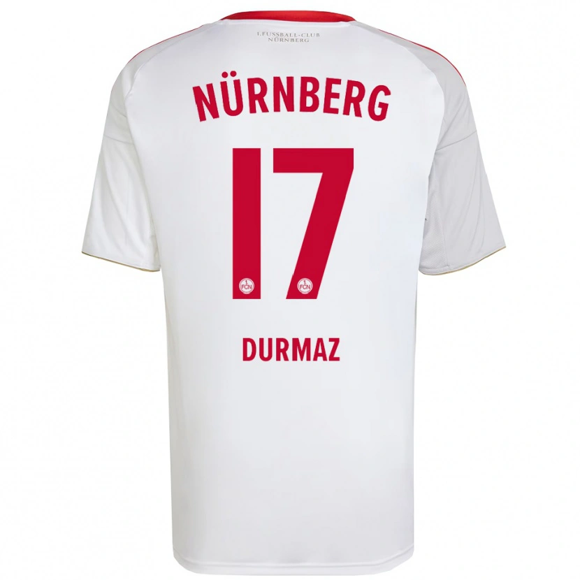 Danxen Kinder Enes Durmaz #17 Weiß Rot Auswärtstrikot Trikot 2025/26 T-Shirt Schweiz