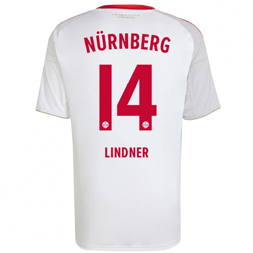 Danxen Kinder Marlene Lindner #14 Weiß Rot Auswärtstrikot Trikot 2025/26 T-Shirt Schweiz