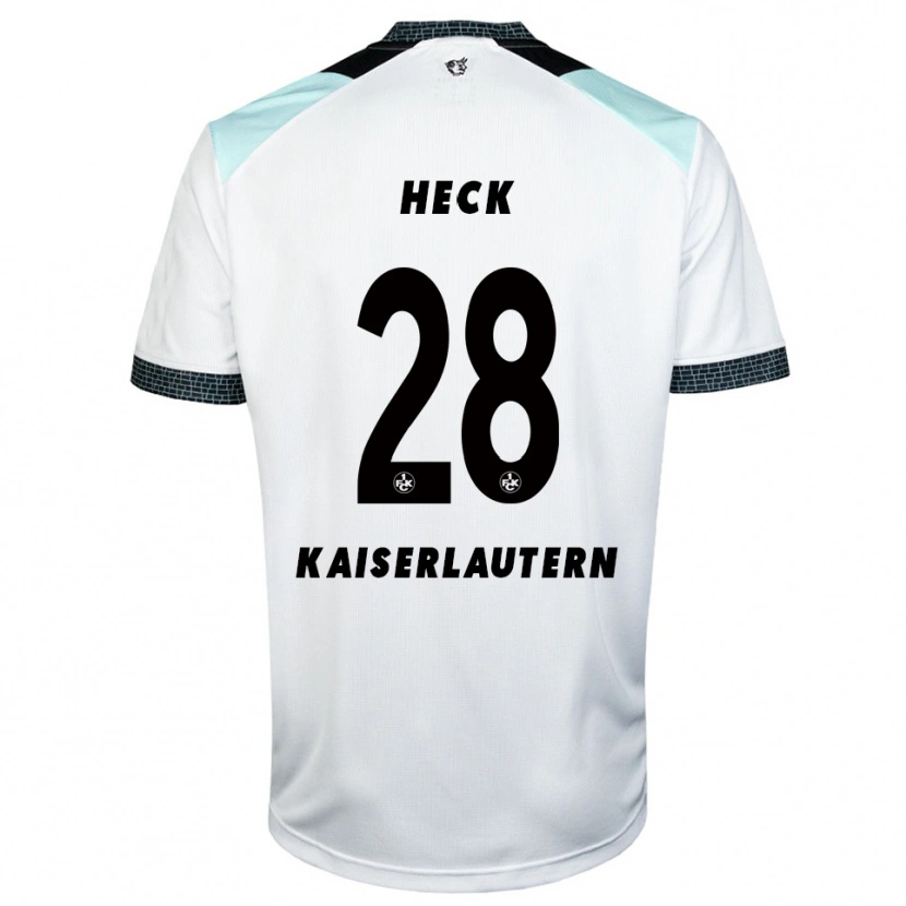 Danxen Kinder Fabian Heck #28 Weiß Schwarz Auswärtstrikot Trikot 2025/26 T-Shirt Schweiz