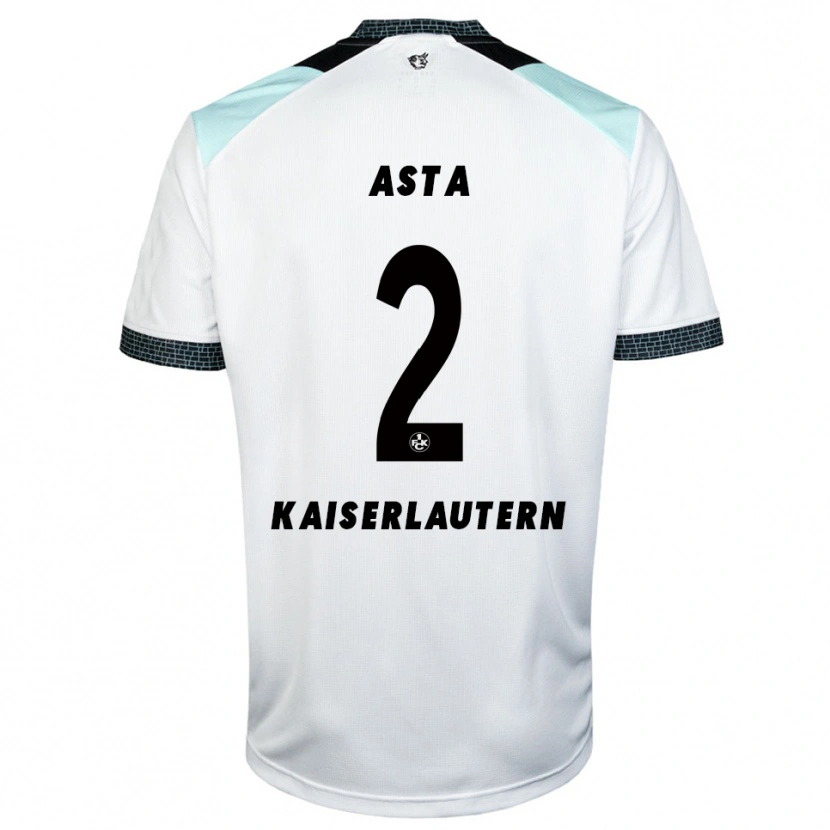 Danxen Kinder Simon Asta #2 Weiß Schwarz Auswärtstrikot Trikot 2025/26 T-Shirt Schweiz