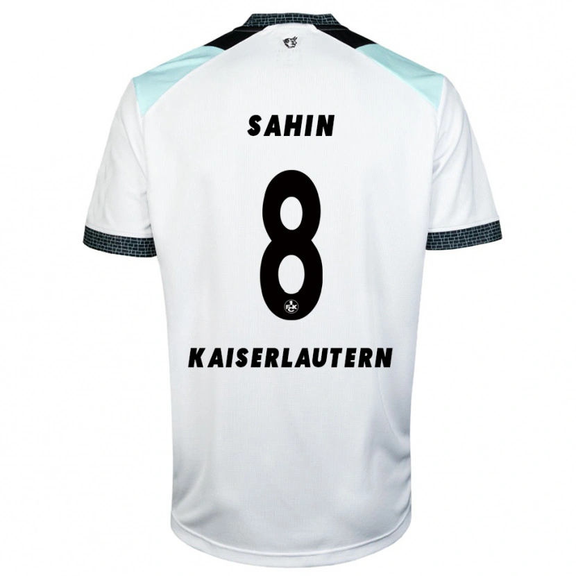 Danxen Kinder Semih Sahin #8 Weiß Schwarz Auswärtstrikot Trikot 2025/26 T-Shirt Schweiz