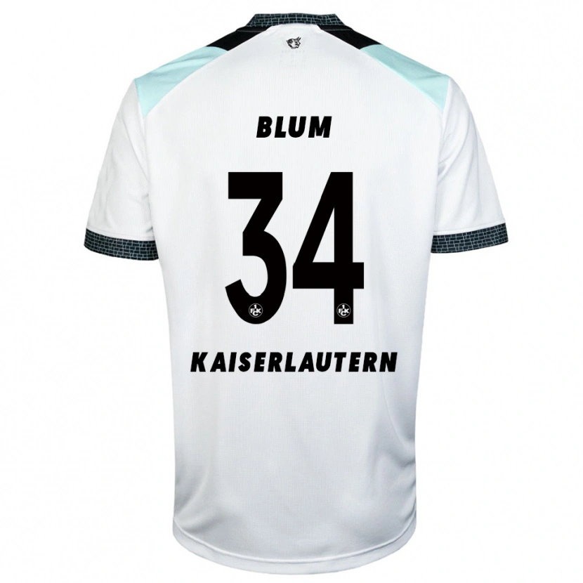 Danxen Kinder Shawn Blum #34 Weiß Schwarz Auswärtstrikot Trikot 2025/26 T-Shirt Schweiz