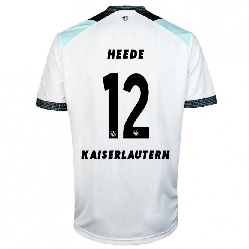 Danxen Kinder Jannis Heede #12 Weiß Schwarz Auswärtstrikot Trikot 2025/26 T-Shirt Schweiz
