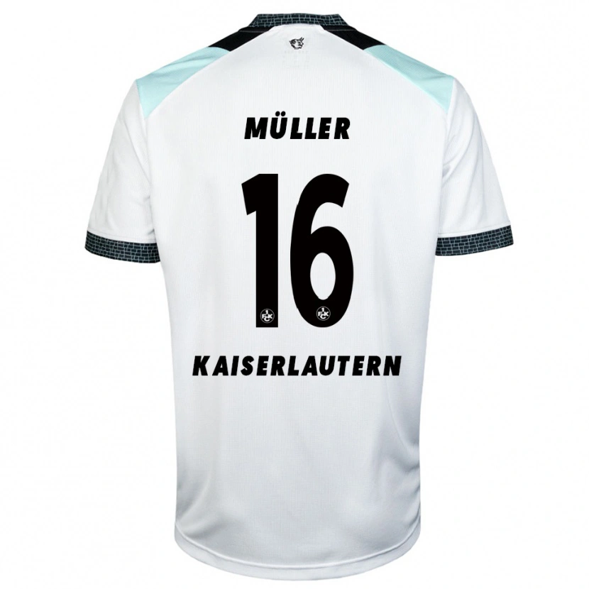 Danxen Kinder Moritz Müller #16 Weiß Schwarz Auswärtstrikot Trikot 2025/26 T-Shirt Schweiz