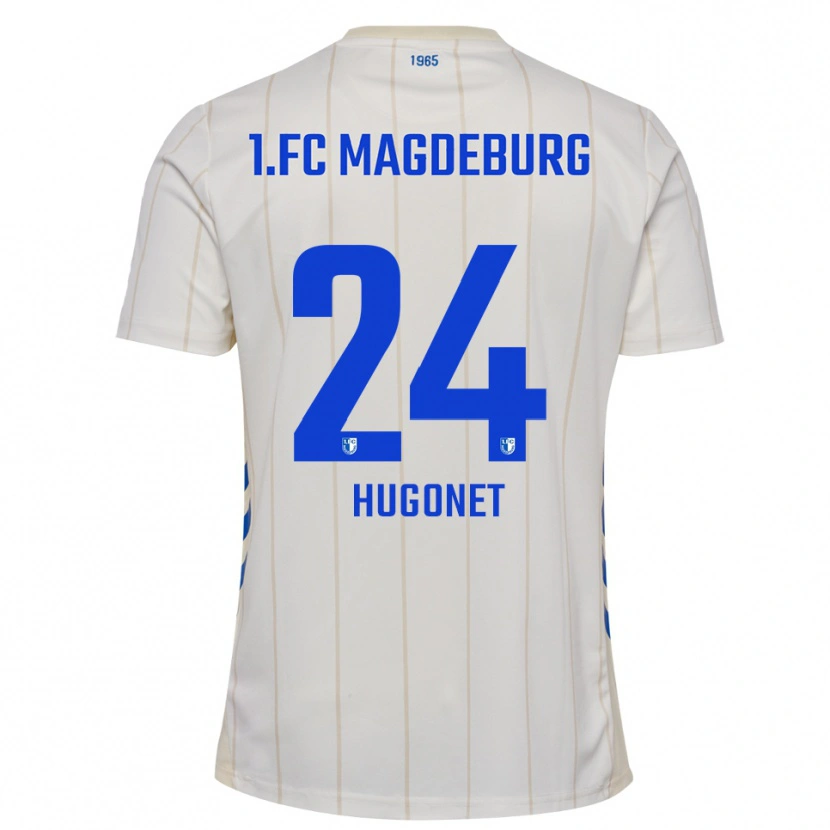 Danxen Kinder Jean Hugonet #24 Weiß Blau Auswärtstrikot Trikot 2025/26 T-Shirt Schweiz