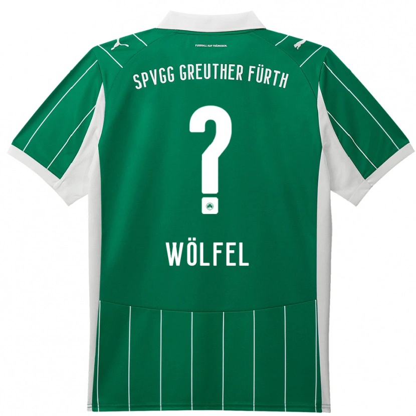 Danxen Kinder Luisa Wölfel #0 Grün Weiß Auswärtstrikot Trikot 2025/26 T-Shirt Schweiz