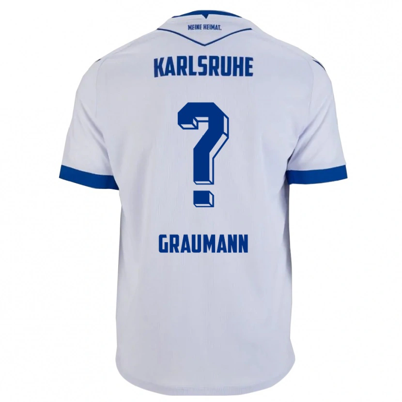 Danxen Kinder Lilly Graumann #0 Weiß Blau Auswärtstrikot Trikot 2025/26 T-Shirt Schweiz
