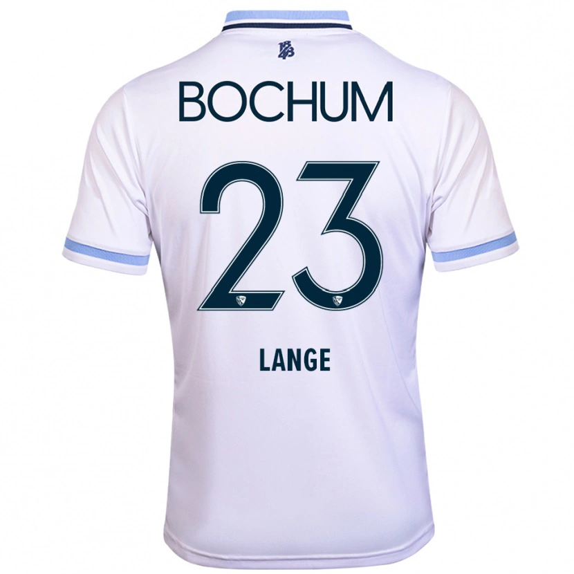 Danxen Kinder Nina Lange #23 Weiß Himmelblau Auswärtstrikot Trikot 2025/26 T-Shirt Schweiz