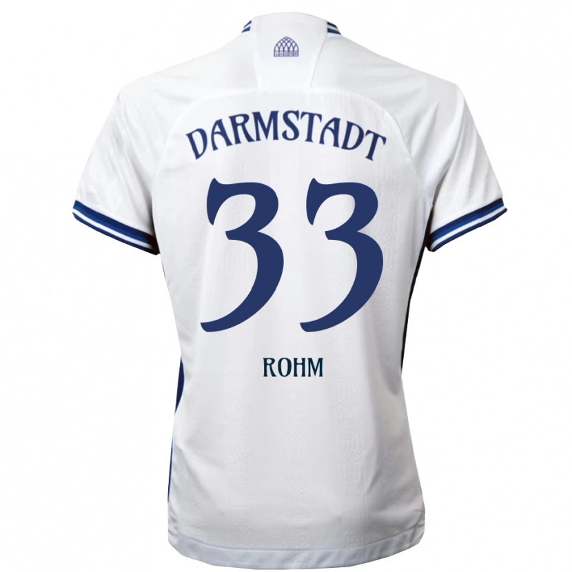 Danxen Kinder Mareg Rohm #33 Weiß Blau Auswärtstrikot Trikot 2025/26 T-Shirt Schweiz