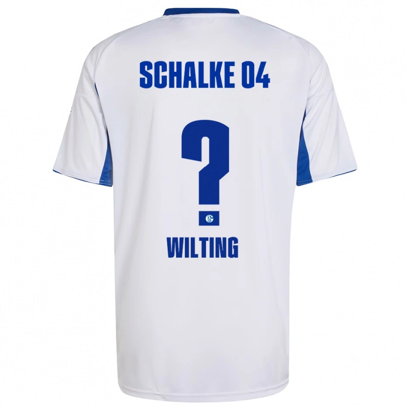 Danxen Kinder Lea Wilting #0 Weiß Blau Auswärtstrikot Trikot 2025/26 T-Shirt Schweiz