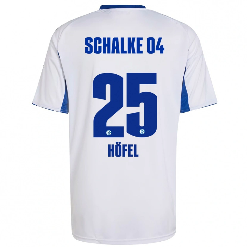 Danxen Kinder Luca Höfel #25 Weiß Blau Auswärtstrikot Trikot 2025/26 T-Shirt Schweiz