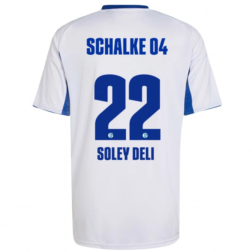 Danxen Kinder Dilara Soley Deli #22 Weiß Blau Auswärtstrikot Trikot 2025/26 T-Shirt Schweiz