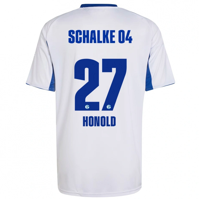 Danxen Kinder Alina Honold #27 Weiß Blau Auswärtstrikot Trikot 2025/26 T-Shirt Schweiz
