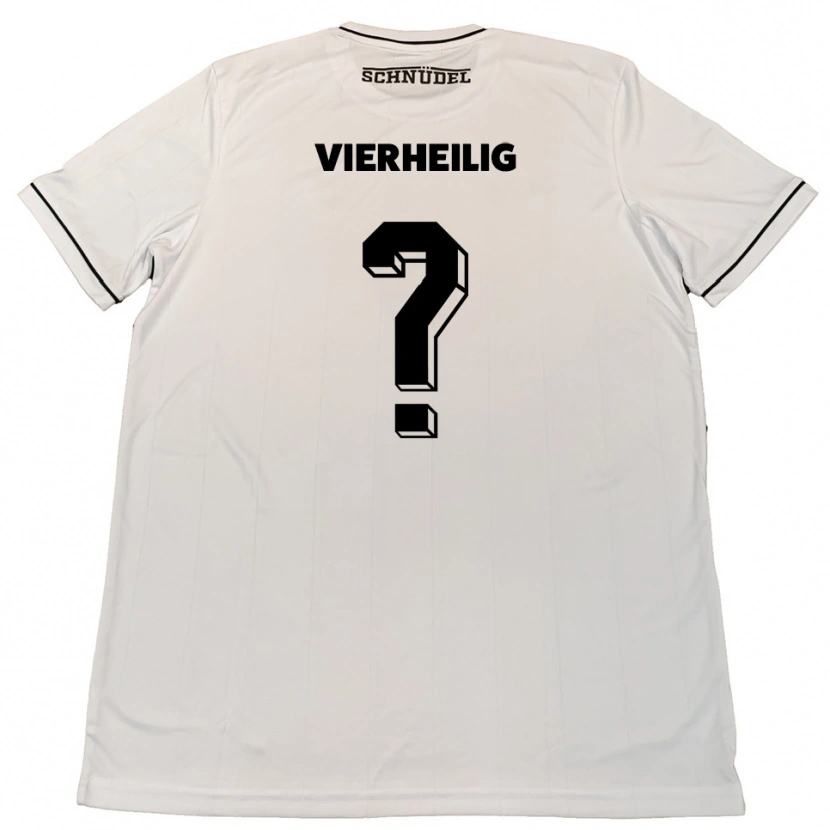Danxen Kinder Isabel Vierheilig #0 Weiß Schwarz Auswärtstrikot Trikot 2025/26 T-Shirt Schweiz