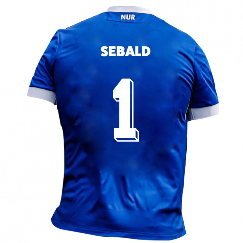 Danxen Kinder Alexander Sebald #1 Blau Weiß Auswärtstrikot Trikot 2025/26 T-Shirt Schweiz