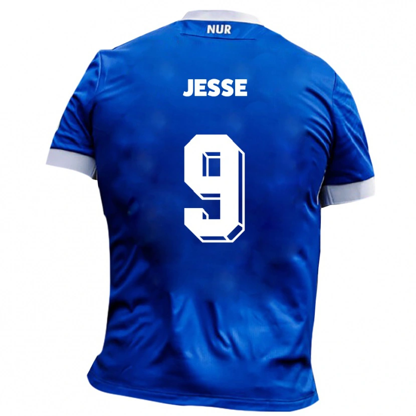 Danxen Kinder Lennard Jesse #9 Blau Weiß Auswärtstrikot Trikot 2025/26 T-Shirt Schweiz