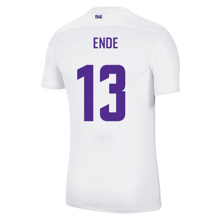 Danxen Kinder Oskar Ende #13 Weiß Grün Auswärtstrikot Trikot 2025/26 T-Shirt Schweiz