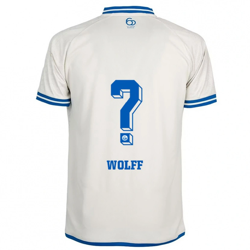 Danxen Kinder Luis Wolff #0 Weiß Blau Auswärtstrikot Trikot 2025/26 T-Shirt Schweiz