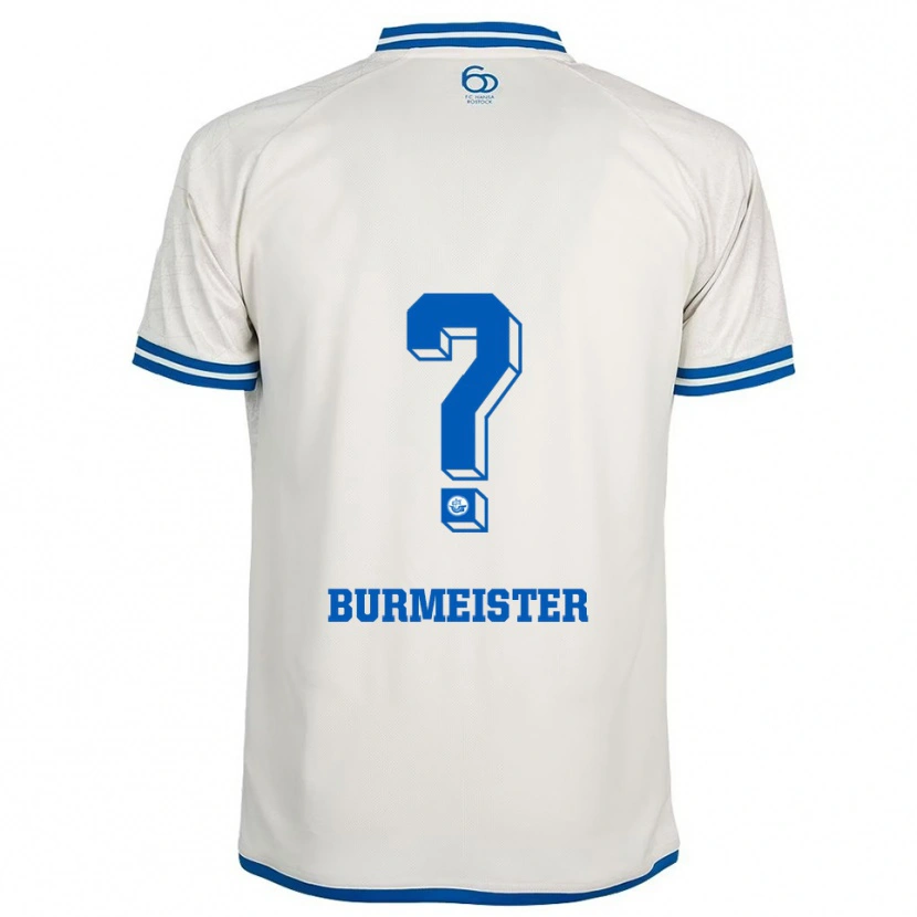 Danxen Kinder Fiete Burmeister #0 Weiß Blau Auswärtstrikot Trikot 2025/26 T-Shirt Schweiz